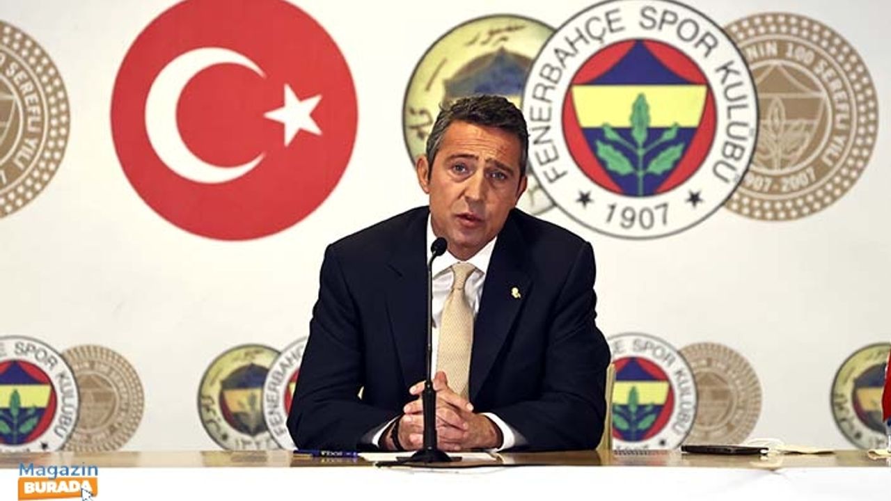 Aday olacak mı? Fenerbahçe Başkanı Ali Koç'tan açıklama geldi!