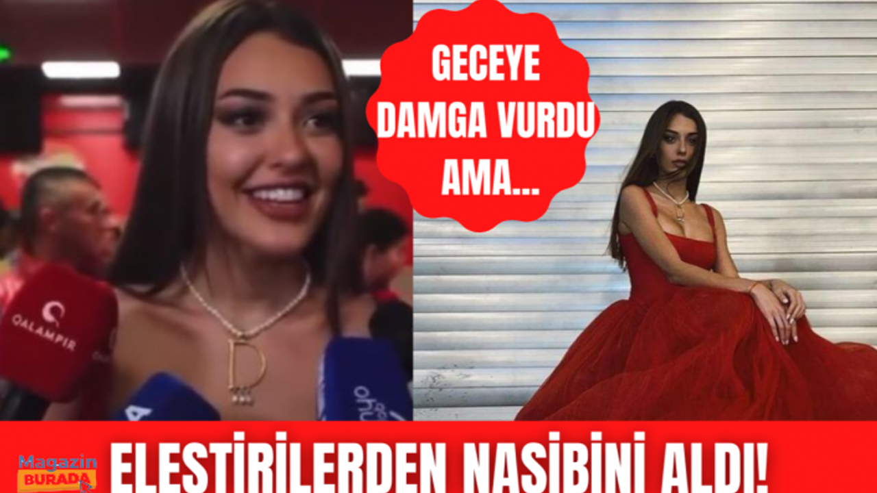 Dilan Çiçek Deniz Katıldığı Film Festivaline Elbisesiyle Damga Vurdu Abartılı Mimiklerine 