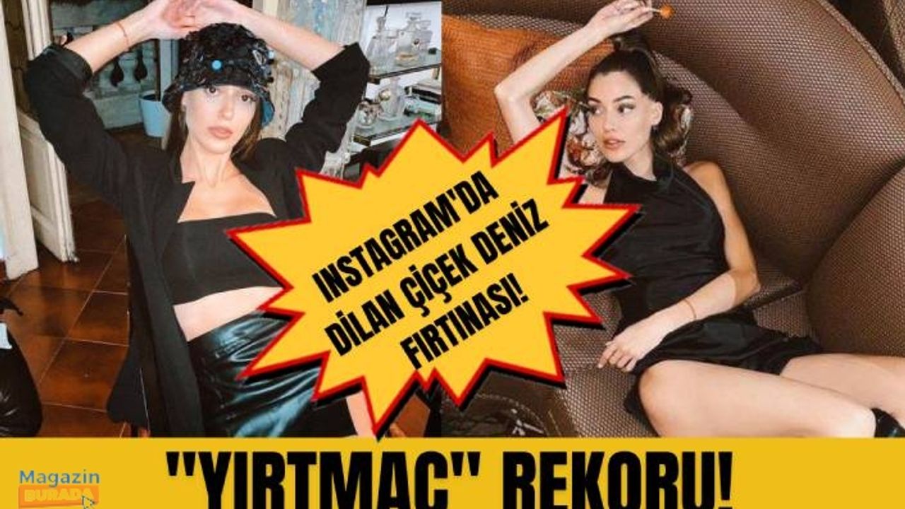 Çukur Dizisinin Senası Dilan Çiçek Deniz Derin Yırtmacıyla Poz Verdi İnstagram Alemi Yıkıldı 