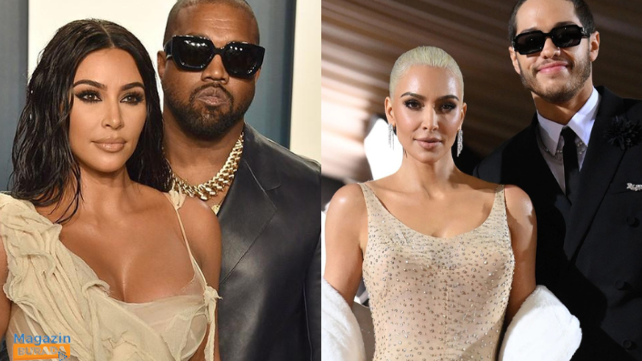 Kanye West, Kim Kardashian ve Pete Davidson ayrılığını kutladı
