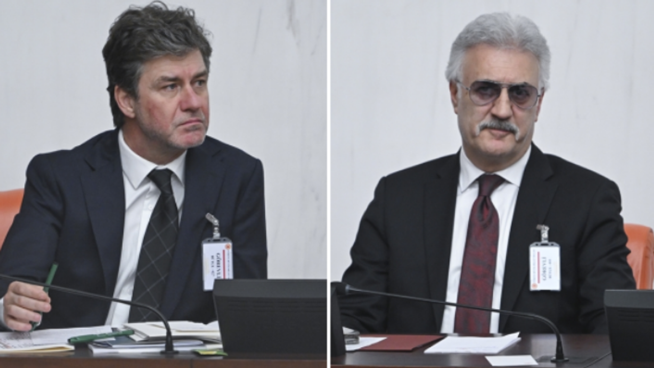 Tan Sağtürk ve Tamer Karadağlı Meclis'te bütçe görüşmelerini izledi