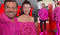 Beren Saat ve Kenan Doğulu pembe tarzlarıyla Netflix gecesine damga vurdu!