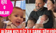 Alişan kızı Eliz ile birlikte şarkı söyledi!