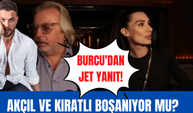 Sinan Akçıl ve Burcu Kıratlı ayrılıyor mu? Burcu Kıratlı'dan cevap geldi!