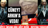 Cüneyt Arkın'a veda! Oğlunun sözleri alkışlandı: Böyle insanlara ağıt değil, destan yaraşır!