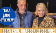 Esra Erol ve eşi Ali Özbir'in arabesk gecesi!