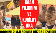 Kaan Yıldırım ile Kubilay Aka'nın kalabalık Bodrum tatili!