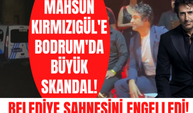 Mahsun Kırmızıgül'ün Bodrum'daki sahnesine Belediye engeli! Mahsun Kırmızıgül'ün sahnesi engellendi!