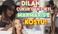 Dilan Çiçek Deniz Marmaris'te yorgunluk attı! Siyah bikinisiyle göz kamaştırdı