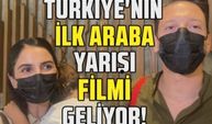 Engin Hepileri ve eşi Beyza Şekerci'den samimi açıklamalar! "Türkiye'nin ilk araba yarışı filmi"