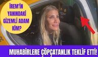 İrem Derici muhabirlere çöpçatanlık teklif etti! Derici yanındaki gizemli beyefendi için ne dedi?