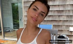 Emily Ratajkowski'nin Hamile Stili Dikkat Çekti! Göbeğini Açarak...