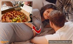 Eşinin Doğum Anını Pizza Yiyerek Herkesle Paylaşan Adam Tepki Çekti