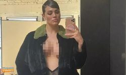 Ashley Graham'dan Vogue İçin Cesur Pozlar! Ceketinin Önünü Açıp...