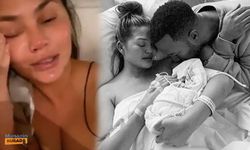 Bebeği Ölü Doğmuştu! Chrissy Teigen Acı Gerçeği Gözyaşları İçinde Açıkladı..