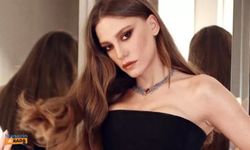 Serenay Sarıkaya Mini Şortlu Triko Takımıyla Yürekleri Hoplattı