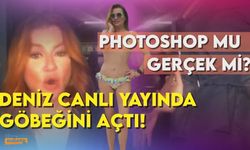 Deniz Seki Photoshop iddialarına göbeğini açarak cevap verdi!