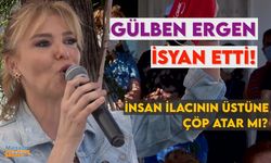 Gülben Ergen Bodrum'da isyan etti!