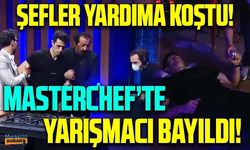 MasterChef Türkiye'de yürekler ağza geldi! Stüdyoda fenalaştı..