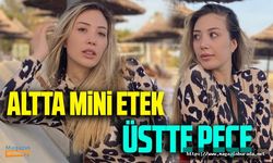 Yasmin Erbil bikiniden sonra şimdi de peçeyle poz verdi!