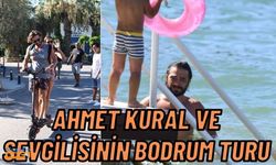 Ahmet Kural ve sevgilisinden Bodrum trafiğine pratik çözüm