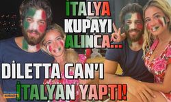 Can Yaman ve Diletta Leotta İtalya'nın şampiyonluğunu büyük coşkuyla kutladı!