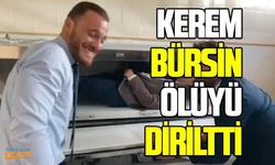 Kerem Bürsin ölüyü diriltti! Yakışıklı oyuncu Sen Çal Kapımı dizisindeki şakalarıyla kırdı geçirdi