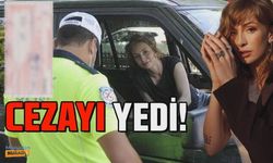 Yasemin Kay Allen trafikte ceza yedi