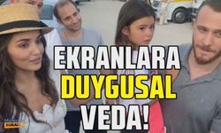 Hande Erçel ve Kerem Bürsin'den ekranlara veda eden Sen Çal Kapımı dizisine duygusal veda!