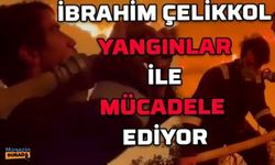 İbrahim Çelikkol Ören'de yangınla mücadele ediyor!