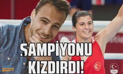 Kerem Bürsin Tokyo 2020 Olimpiyat  Şampiyonu  Busenaz Sürmeneli'yi kızdırdı!