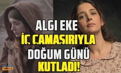 Algı Eke iç çamaşırlarıyla poz verdi görenlerin ağzı açık kaldı!