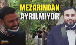 Alişan kaybettiği kardeşi Selçuk Tektaş'ın mezarı başından ayrılmıyor