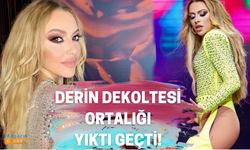 Hadise derin dekoltesiyle teknede poz verdi!