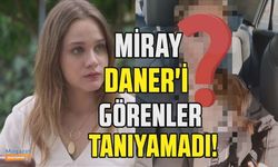 Miray Daner arabadan paylaştı! Görenler tanıyamadı!