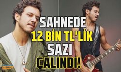 Şarkıcı Buray'ın sahnede 12 bin TL değerindeki sazı çalındı