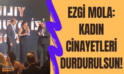 "Yılın En İyi Kadın Oyuncusu" Ezgi Mola'dan mesaj: Ödülümü cinayete kurban giden kadınlara adıyorum