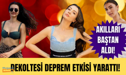 Aşk Mantık İntikam'ın Esra'sı Burcu Özberk'in dekolteli paylaşımı sosyal medyayı ateşe verdi!