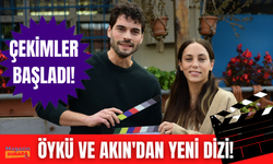 Kaderimin Oyunu başlıyor! Öykü Karayel ve Akın Akınözü'nden fotoğraf geldi...