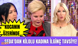 Seda Sayan'dan canlı yayında şok sözler! "Kocanın üzerinde hopla"