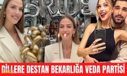 Yasemin Şefkatli'nin dillere destan bekarlığa veda partisi! ''İnşallah ikizlerim olur!''