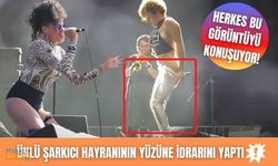 Akıl almaz olay! Şarkıcı Sophia Urista, konserinde hayranının yüzüne idrarını yaptı...