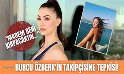 "Aşk Mantık İntikam" dizisinin güzel oyuncusu Burcu Özberk'in takipçisine verdiği yanıt herkesi şaşırttı!