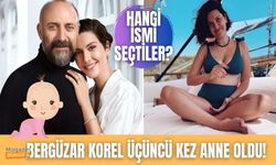 Bergüzar Korel üçüncü kez anne oldu