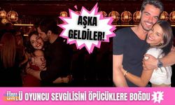 Berk Atan, sevgilisi Selin Yağcıoğlu'nu doğum gününde öpücüklere boğdu!