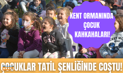 Çocuklar tatil şenliğinde coştu