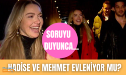 Hadise ve Mehmet Dinçerler çifti evlilik sorusuna cevap verdi!