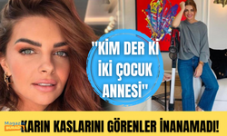 Pelin Karahan'ın karın kaslarını görenler gözlerine inanamadı!