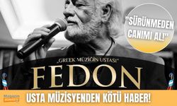 Usta müzisyen Fedon'dan hayranlarını üzen haber: Kanser oldum, böbreğimin yarısı gitti!