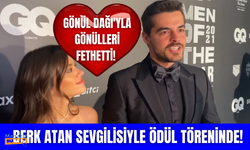 Berk Atan sevgilisi Selin Yağcıoğlu'yla ödül töreninde! | Gönül Dağı'yla gönülleri fethetti!